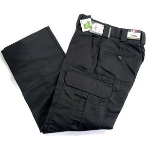 WOMENS 5.11 TACTICAL TWILL PDU CLASS-B CARGO PANTS 64306 BLACK Size 10
